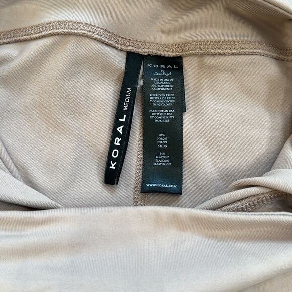 Koral Nude High Rise Leggings - Picture 3 of 4